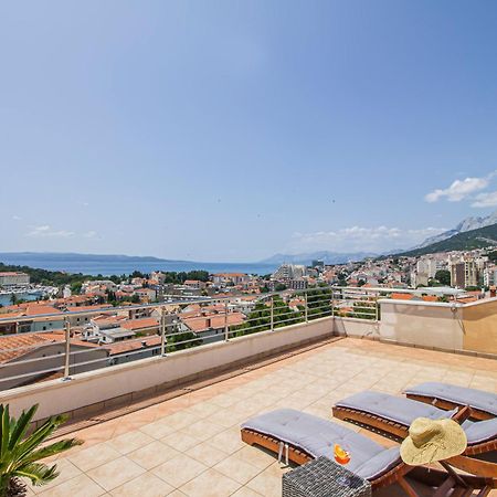 Apartments Villa Flamingo Makarska Bagian luar foto