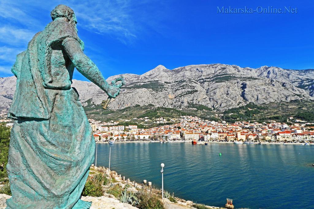 Apartments Villa Flamingo Makarska Bagian luar foto